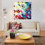 Mid Century Modern Art - Circular Motion - Wrapped Canvas Print-42153472