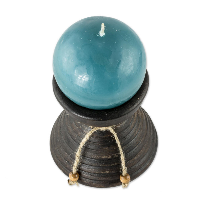 Unscented Tumbler Candle with Ceramic Holder