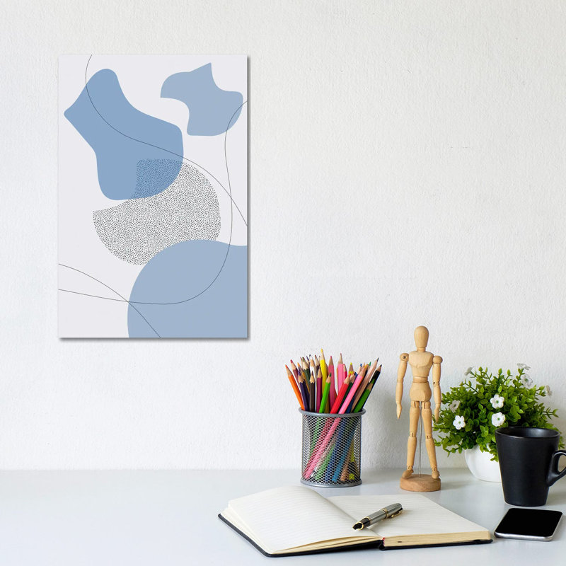 Mid-Century Modern II by Melanie Viola - Wrapped Canvas Print, 20.32 cm H x 30.48 cm W