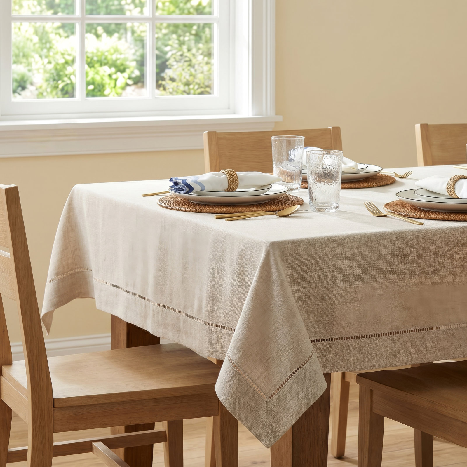 Cowen Tablecloth, 160" x 65"