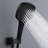 Lamh Digital Display Thermostatic Shower with 2 Adjustable Showerheads-109927141