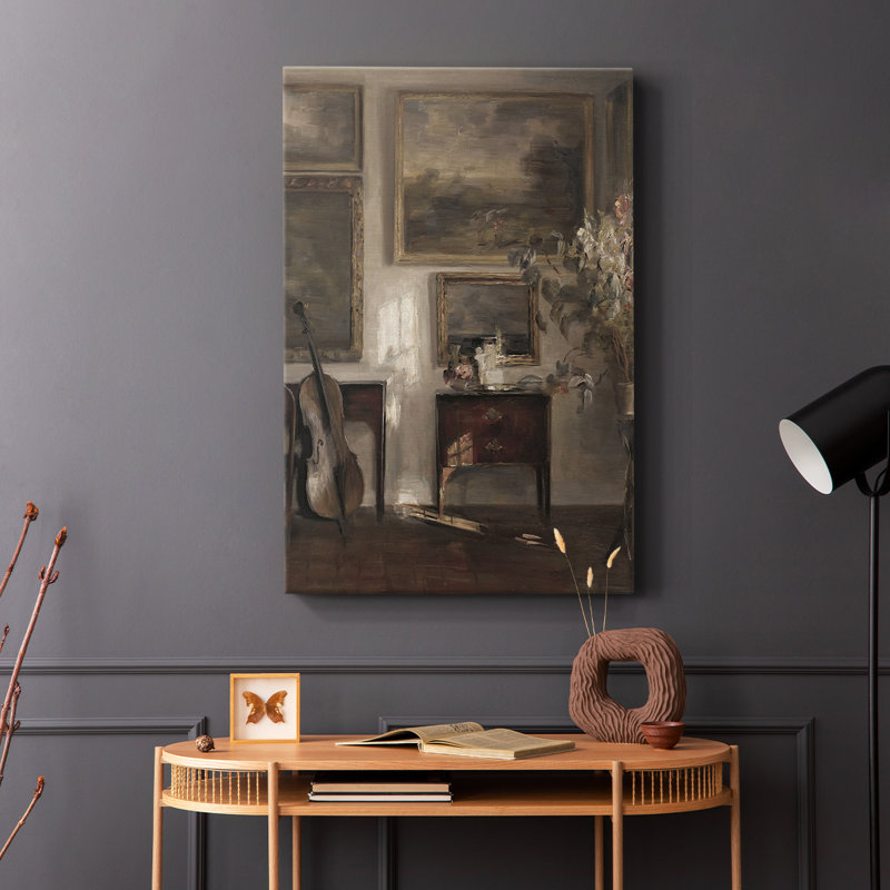 Impression de portrait rétro CIX - galerie Cavas, H 36 po x l 24 po