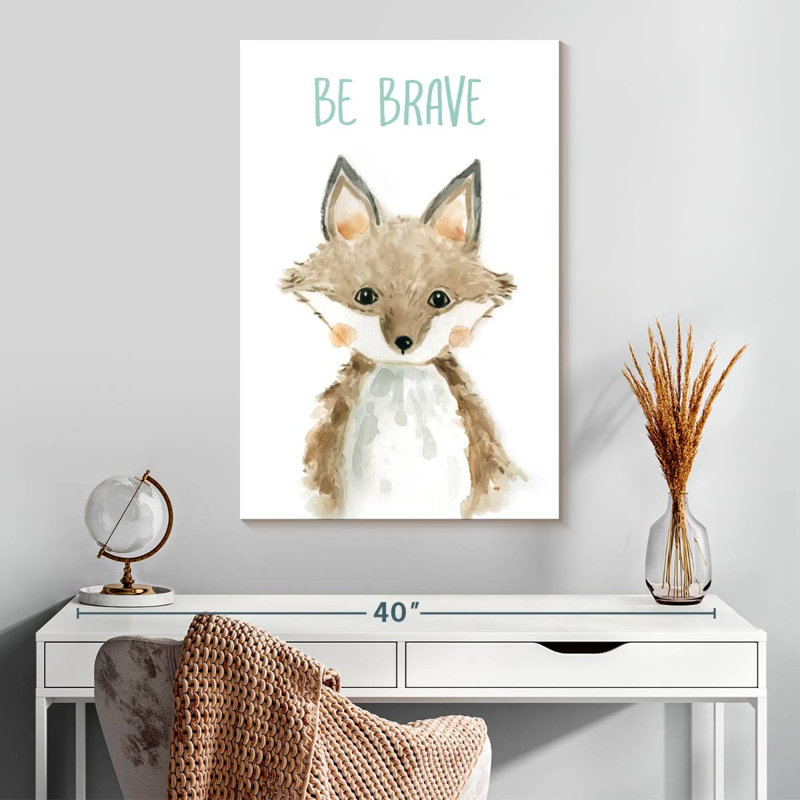Ashelle Be Brave Baby Fox, 30" H x 20" W