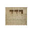 3 Ft. W x 6 Ft. D Shiplap Pent Wooden Shed
