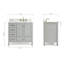 Ensemble de meuble-lavabo simple 37 po Flynt-64627295