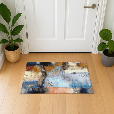 Premium Machine Washable Mayfield AMF2127 modern Rug