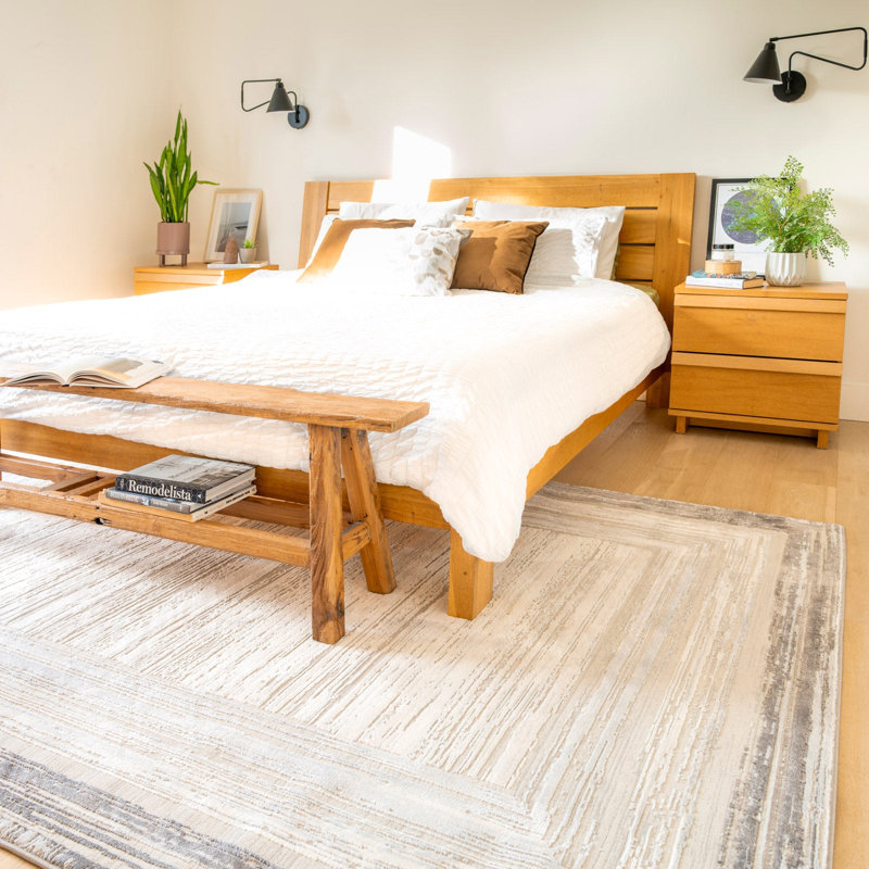 Geometric Machine Tufted Area Rug, 190cm x 280cm