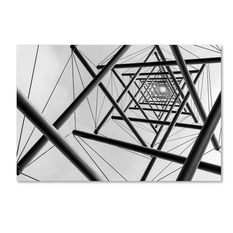 « lines », reproduction d’impression sur toile tendue, H 12 po x l 19 po