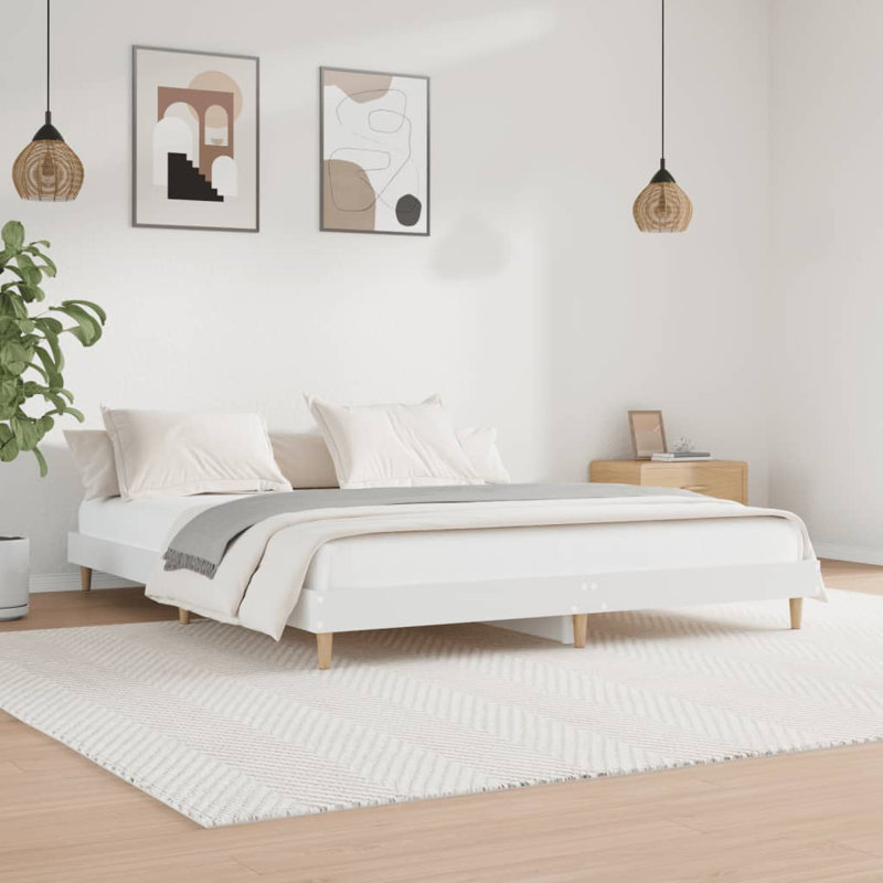 Brotherhood Bed, White, 135 x 190cm