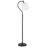 Harland 58.88'' Blackened Bronze Arched Floor Lamp