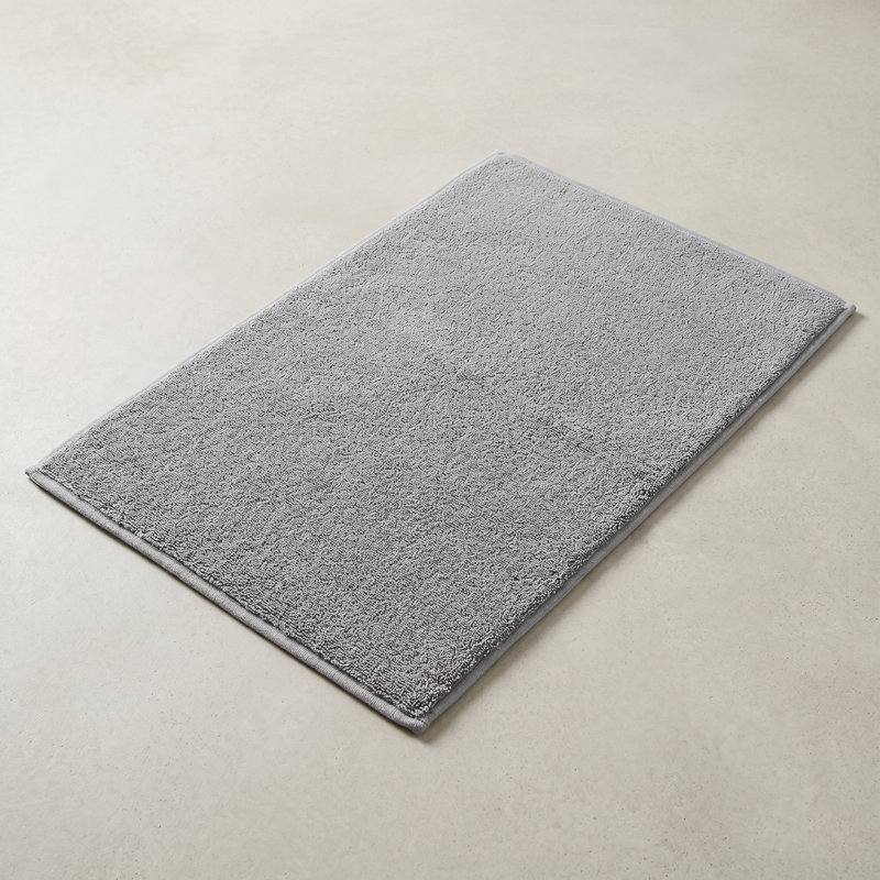 Neutral Modern Cotton 1-Piece Bath Mat Set