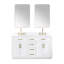 Ensemble de meuble-lavabo double avec miroir Gavino-584139495-547122678-584139496