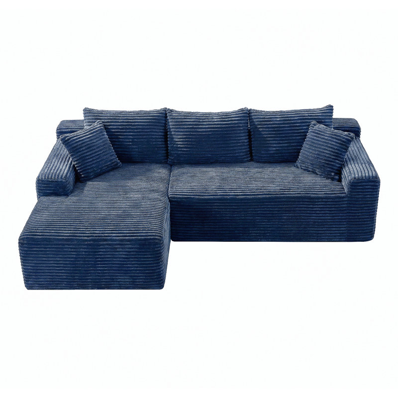 Canapé modulaire 106,3 po Cloud, Blue