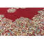 Hand-Knotted High-Quality Red and Beige Area Rug