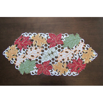 Maple Leaves Table Runner