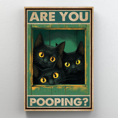Holcman " Black Cats Are You Pooping "