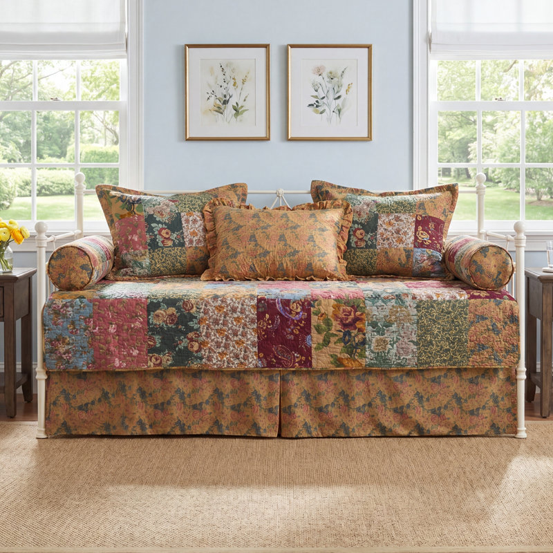 Antique Cotton Bedspread Set