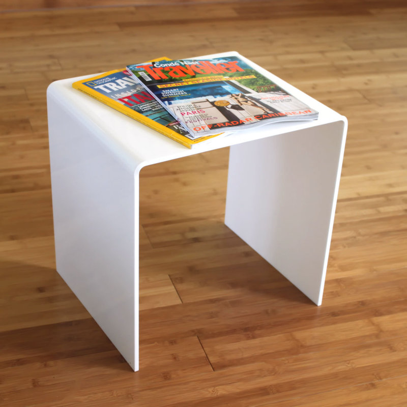 End Table, White