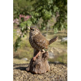 Motion Activated Singing Troglodyte Standing on Stump