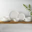 Kamryn 12-Piece Lightweight Chip-Resistant Bone China Dinnerware Set, Service for 4
