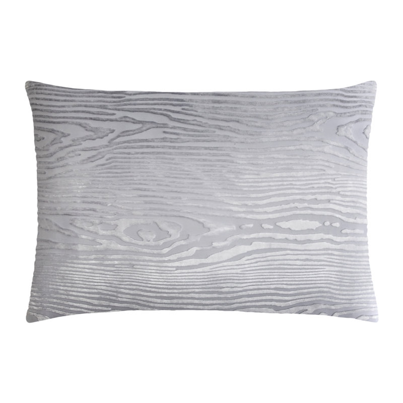 Woodgrain Mini Rectangle Velvet Pillow Cover & Insert, Copper Ivy