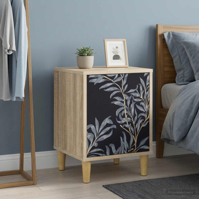36 cm W Bedside Table