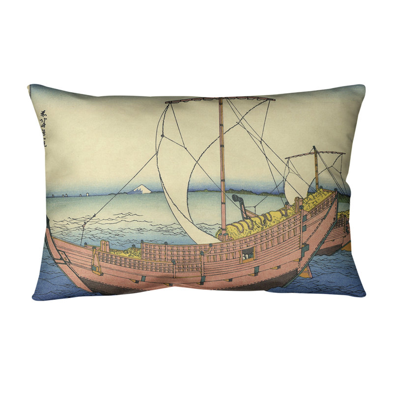 Housse de coussin rectangulaire et insert, Duvet synthétique, Île Seymour Nord, Galapagos, 20 po x 14 po