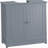 Bathroom Vanity Cabinet with U-Shape and Adjustable Internal Shelf (without Sink)-113463787