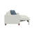White Pop-Up Sleeper Sofa