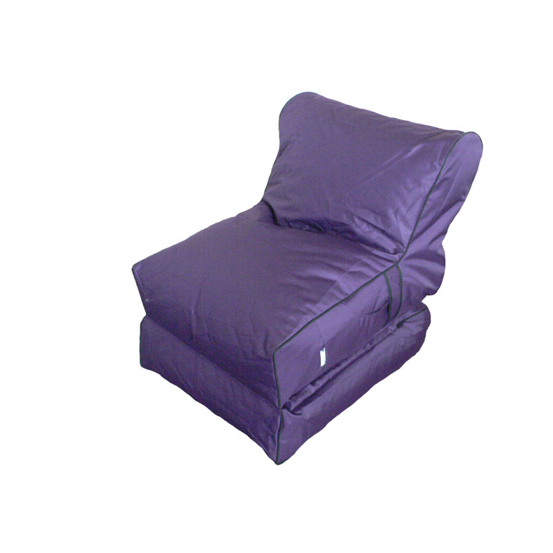 Fauteuil à billes Jumbo, Mélange de polyester mauve