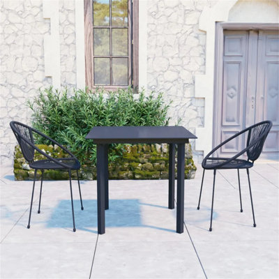 Barcus 2 - Person Patio Dining Set with Square Table
