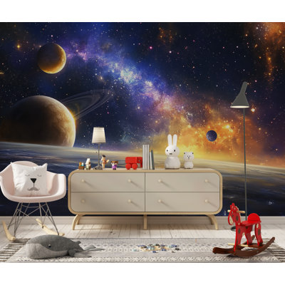 Papier peint galaxie Galaxy Space Space View
