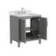 Ensemble de meuble-lavabo autoportant 30 po Adria