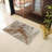 Abstract Machine Woven Marble Mocha Swirl Polypropylene Area Rug in Beige-126076894-93570391