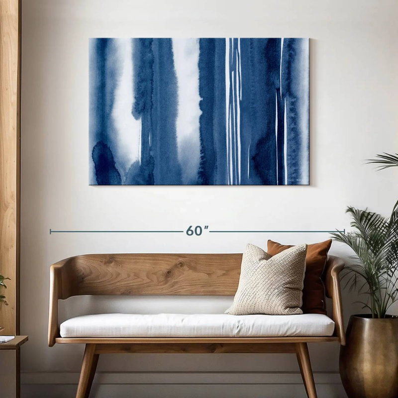 Avery Indigo Color Study, 30" H x 45" W