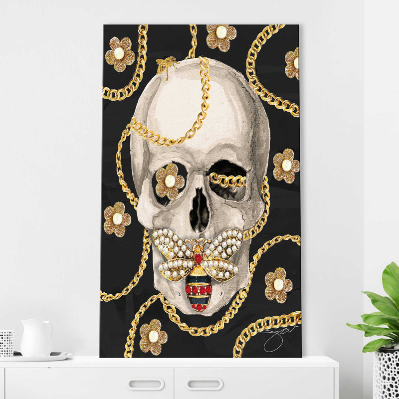Silence Is Golden (Vertical) par By Jodi - impression, H 40 po x l 24 po x P 1,5 po, Toile tendue