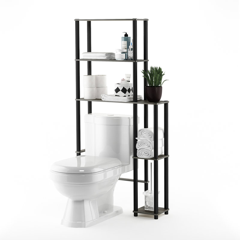 Antonucci Over The Toilet Storage, French Oak Gray/Black