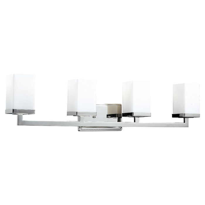 Flanigan 4 - Light Dimmable Vanity Light, Chrome