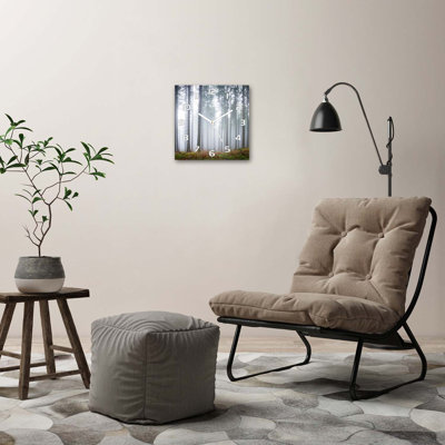 Jerrison Glass Wall Clock