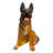 Realistic German Shepherd resin Statue