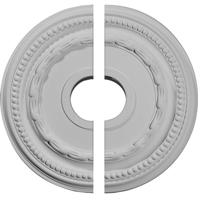 Médaillon de plafond H 15,38 po x l 15,38 po x P 1 po Federal