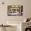 «Flamingo Plaza», art coloré sur toile par Art Remedy-104628065-104628059