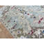 Tapis intérieur en laine bleu/vert 3 pi 3 po x 13 pi 11" one-of-kind-the main noué la