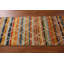 Tapis de couloir oriental rayé marocain en laine 3 x 10