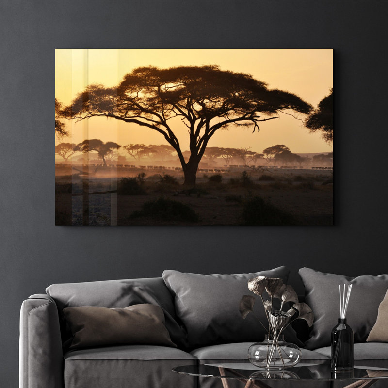 Elegant Tempered Glass Wall Art Painting, 13.8 x 21.7 inches | 100% Tempered Glass, Thickness: 0.16 inches | UV Printed for Vibrant Colors | Perfect for Home Decor, Living Room, & Office Spaces
