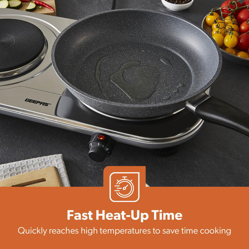 Geepas Electric Double Hot Plate