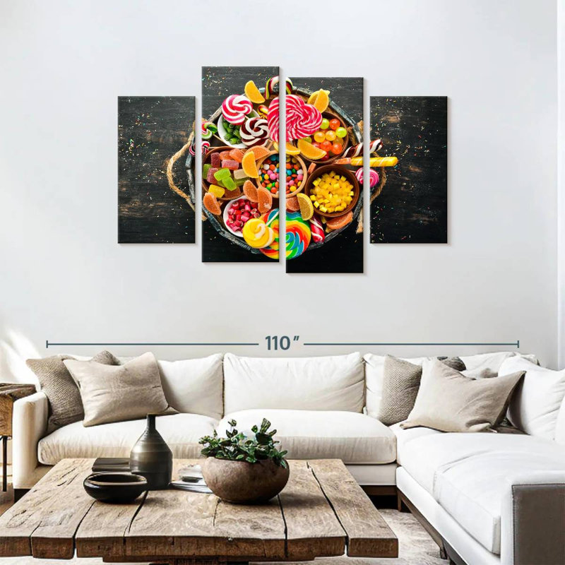 Yarlin Sweets Overload, 48" H x 75" W