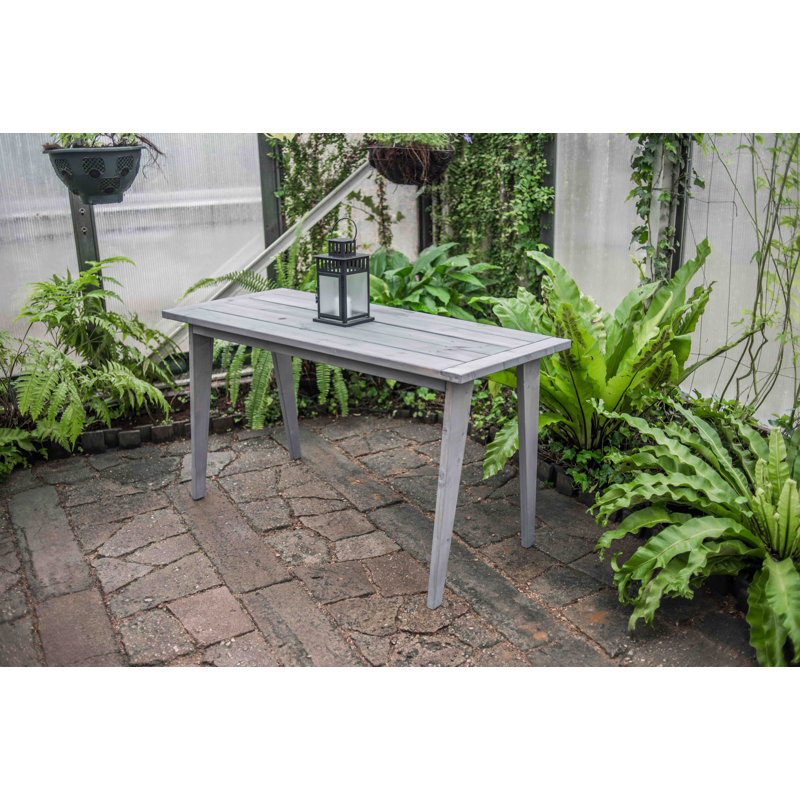 Dahlen Rectangular Outdoor Dining Table , 140cm cm W 60cm cm D, 75"H x 60"W x 140"L