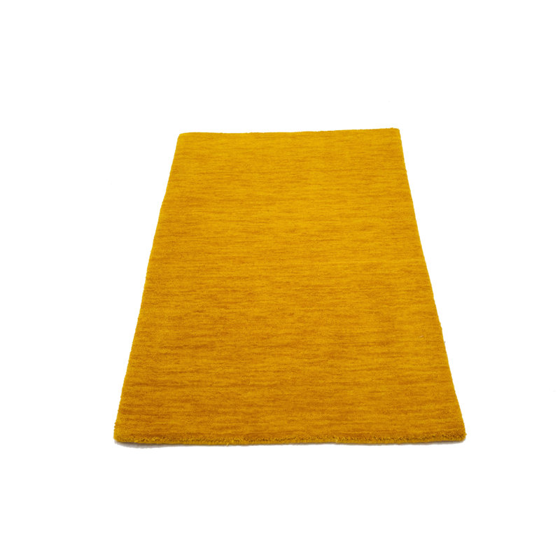 Tapis Gabbeh tissé à la main Vizzapu, 100% laine, de couleur unie, résistant à la décoloration et aux taches, durable, toutes tailles, fabriqué en Inde.
