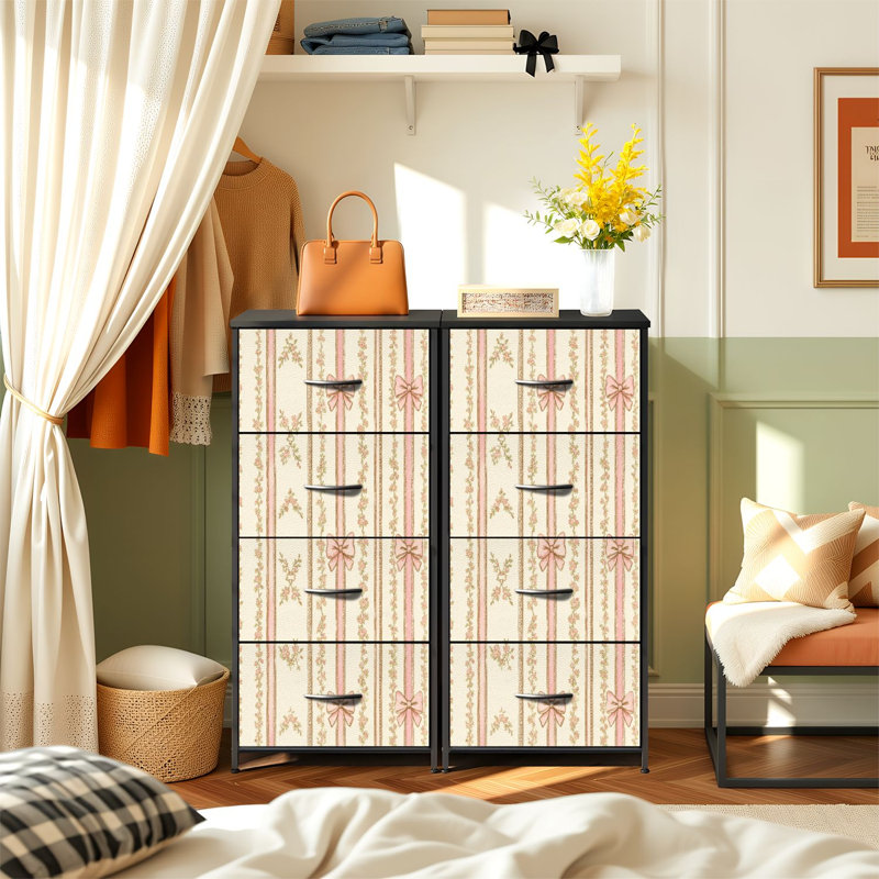 Commode de rangement verticale 4 tiroirs
